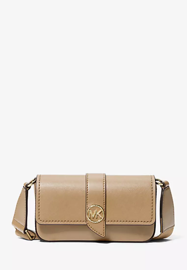 Mk saffiano sling bag deals