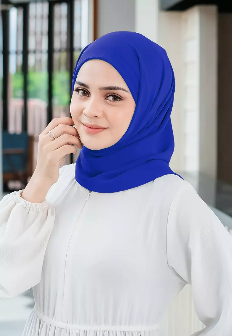 HIJAB INSTAN PAULA - ROYAL BLUE