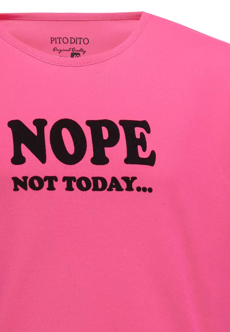 Pito Dito Girl Lotta T-shirt Pendek anak Pink Fanta