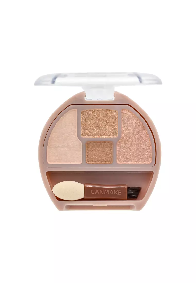 Canmake Plumpuku Coordinate Eyes (#01 Apricot Plumpuku)(1pc) 01 1piece