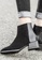 Twenty Eight Shoes black Square Toed Mid Boots VB2278 4D25ASHB05D8A1GS_7