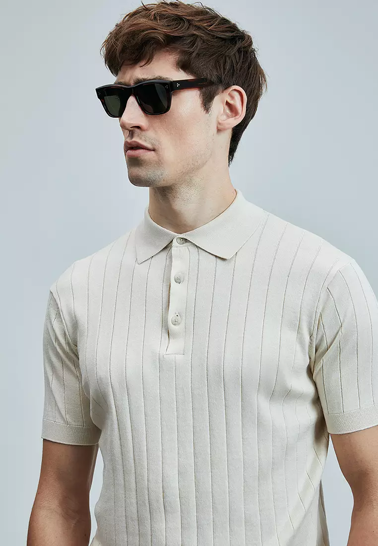 Knit Polo Shirt