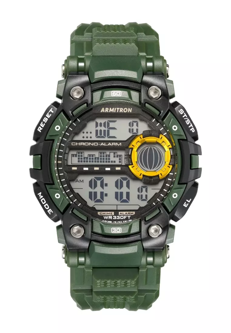 Armitron green watch sale