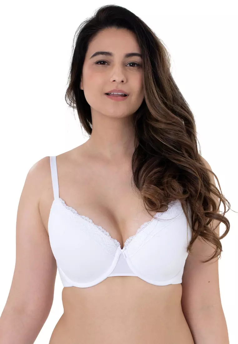 Buy women'secret White Lace Full Panty 2024 Online