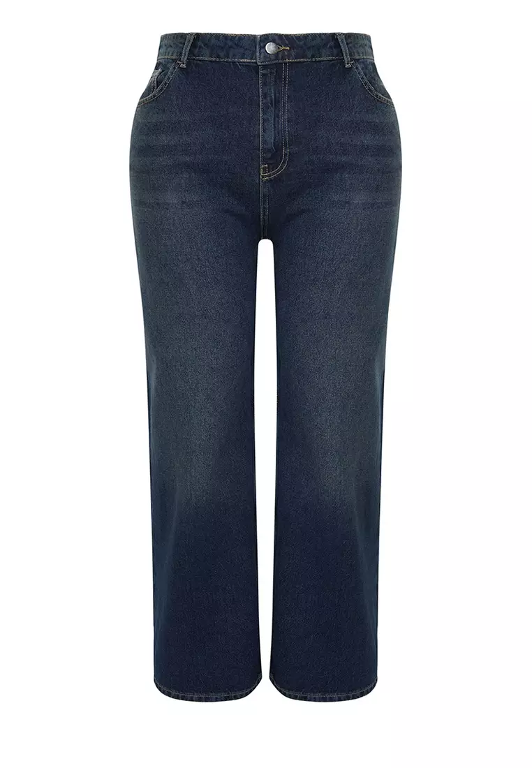 Plus Size Wide Leg Jeans