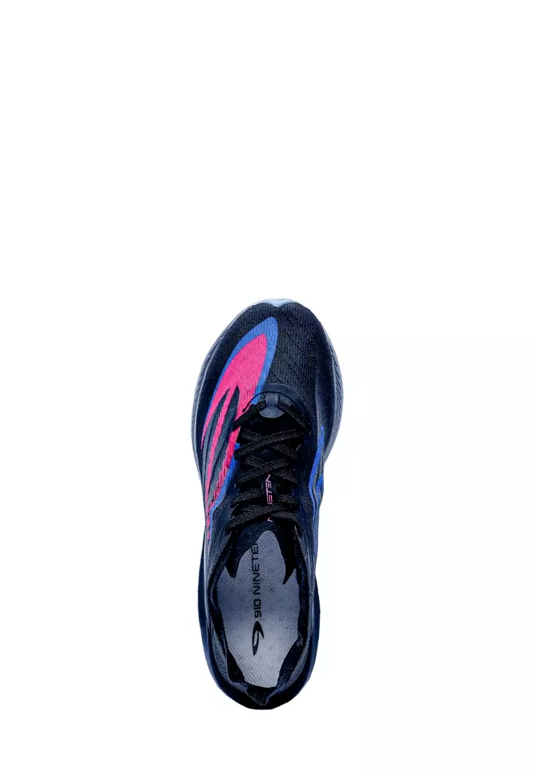 910 Nineten Haze MIRAEIGE Sepatu Lari - Hitam/Pink/Tosca