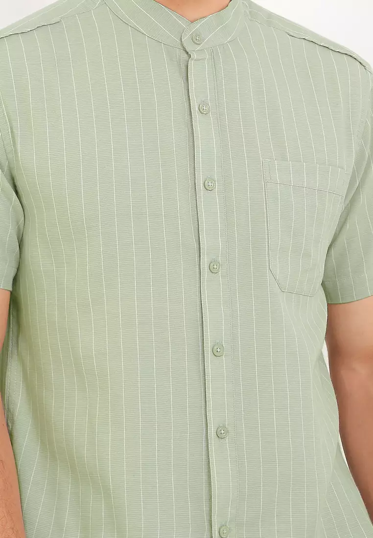 Kemko Couple Keluarga Motif Stripe - Saddil Shirts