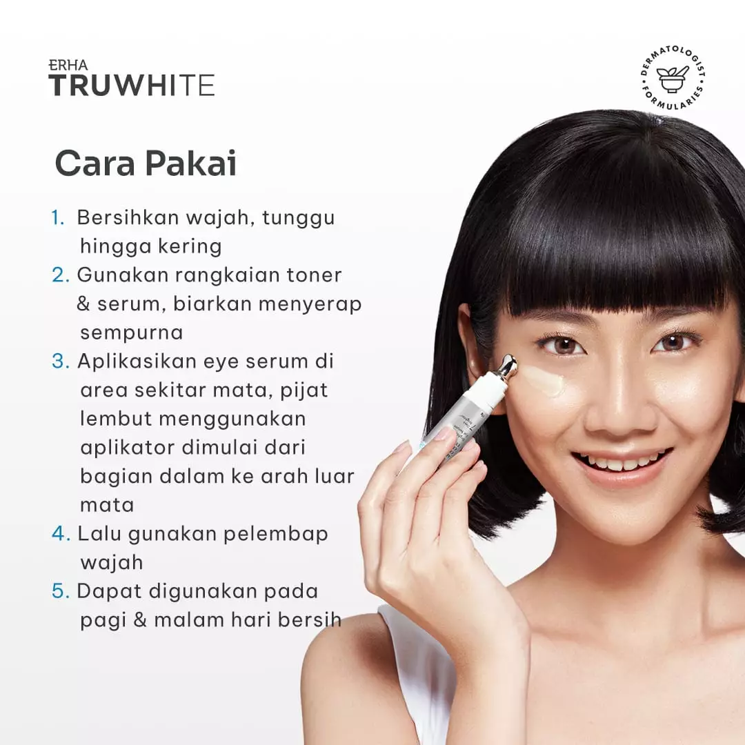 ERHA Truwhite Algae Complex & Cucumber Extract Brightening Eye Serum