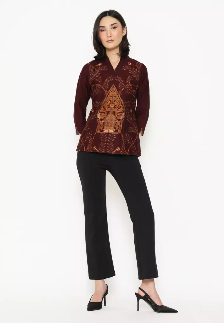 Hadinata Batik Wanita Superfine Blouse Arimbi Abiyasa
