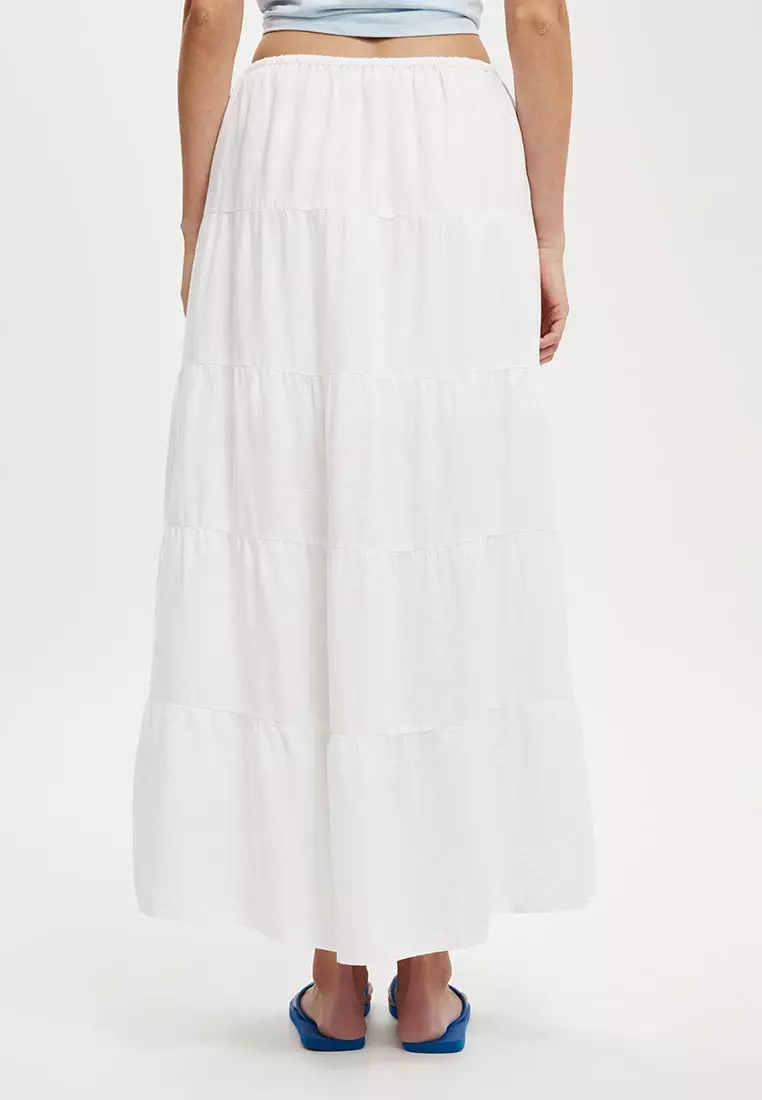 Haven Multi Tiered Maxi Skirt
