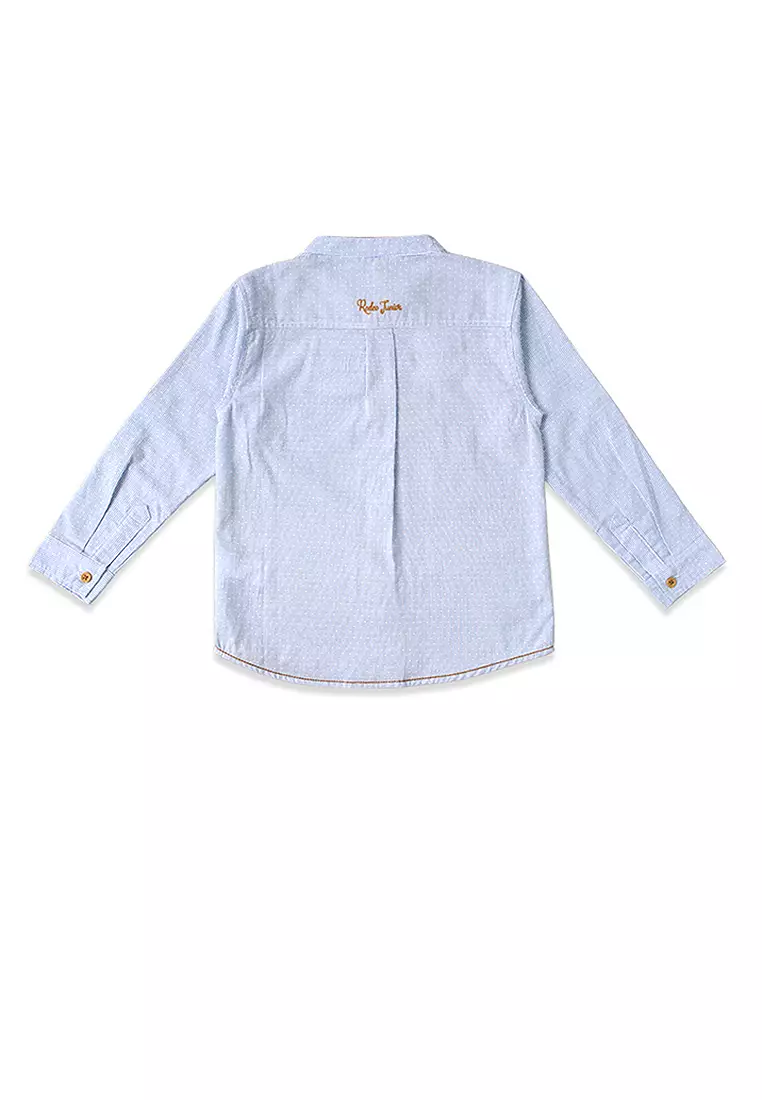 Shirt/Kemeja Anak Laki Blue/Stripe Shirt