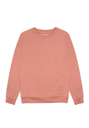 Aeropostale pink A87 Loungewear Sweatshirt Pink Suede C0523AA149F7BEGS_1