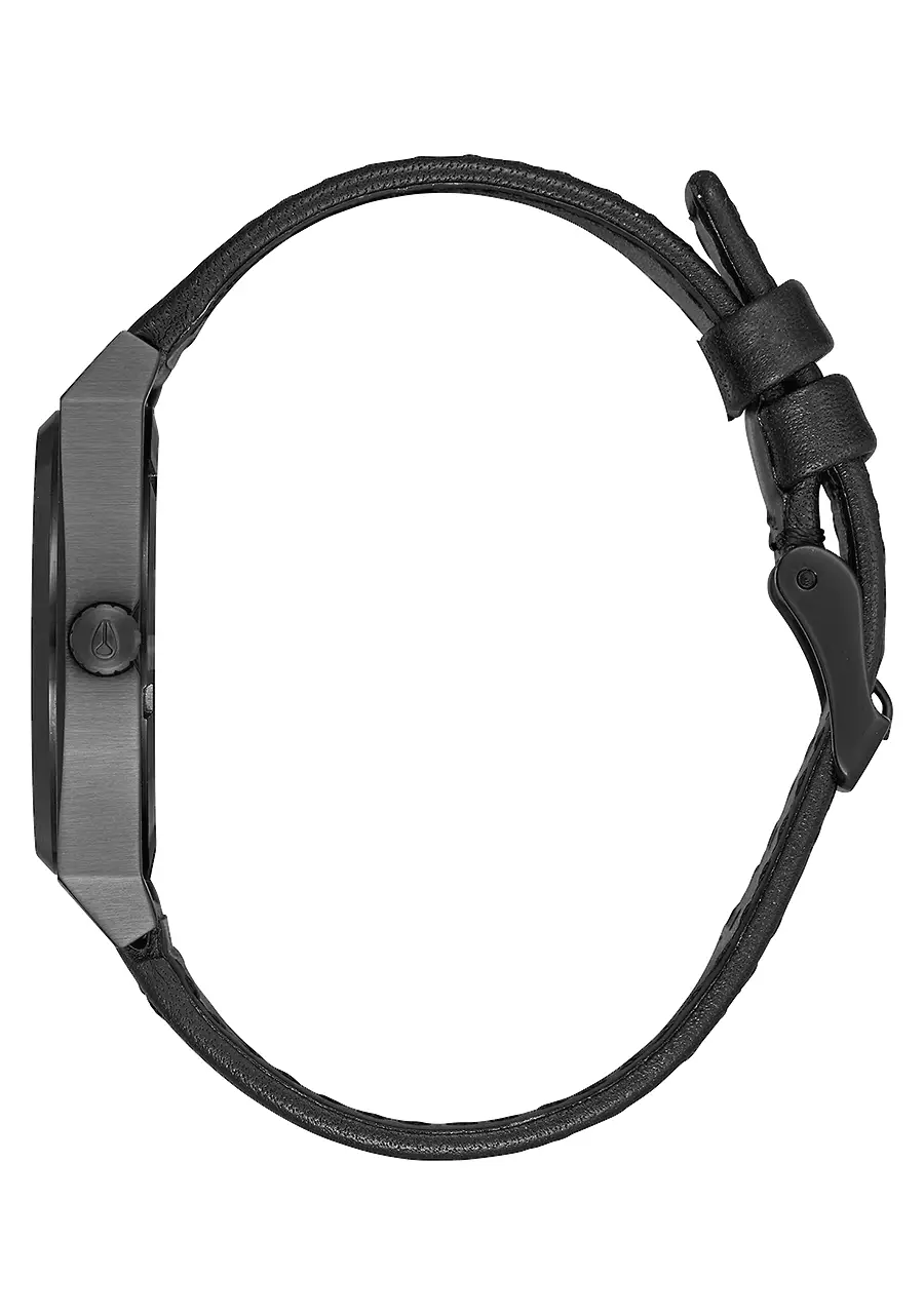 Time Teller All Black White Unisex