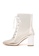 London Rag white Clear Lace up Ankle Boots 481FASH50FE3C5GS_3