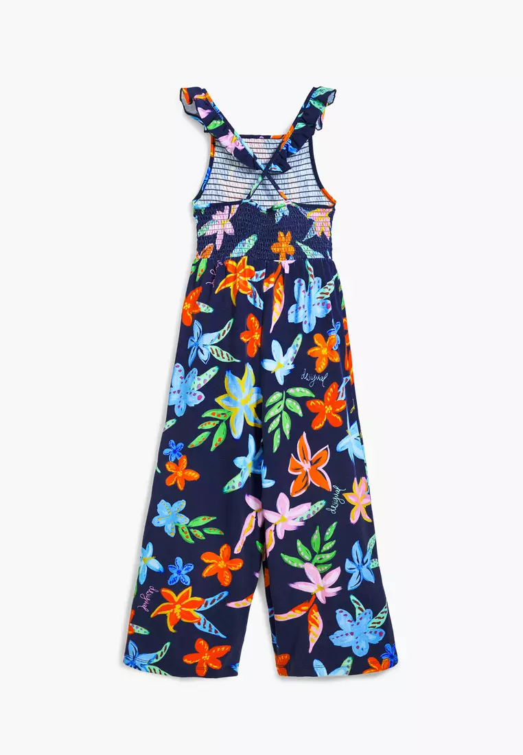Floral print jumpsuit
