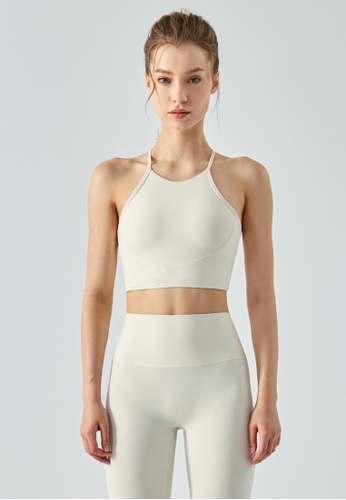 halter sports bra