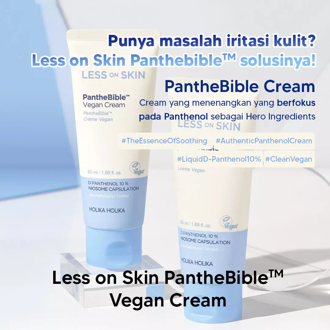 Holika Holika Less on Skin PantheBible Vegan Cream | Skin Barrier Moisturizer