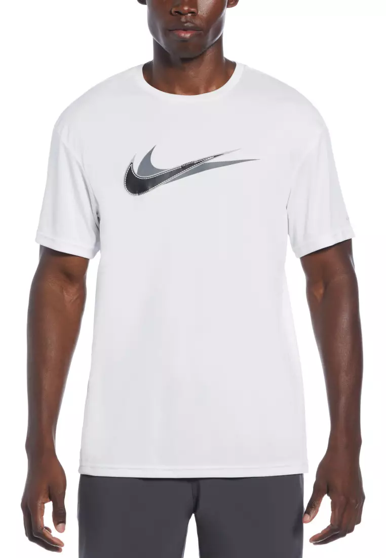 Buy NIKE SWIM Stacked Swoosh Short Sleeve 2025 Online ZALORA