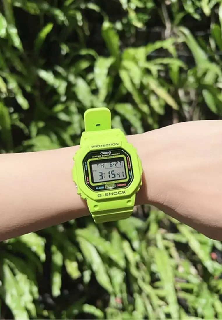 Casio Dw 5600rec Shock Dw5600 Dw 5600 Yellow G-Shock 'Energy Pack