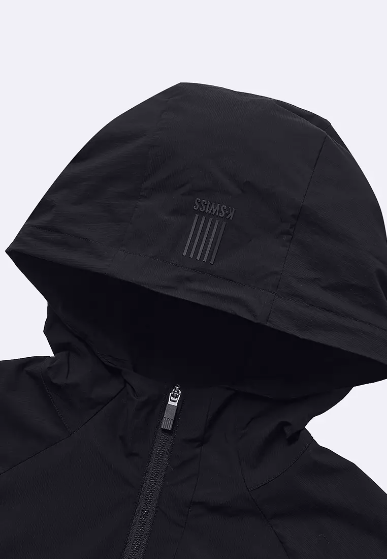 男裝 K-SWISS LOGO 連帽外套