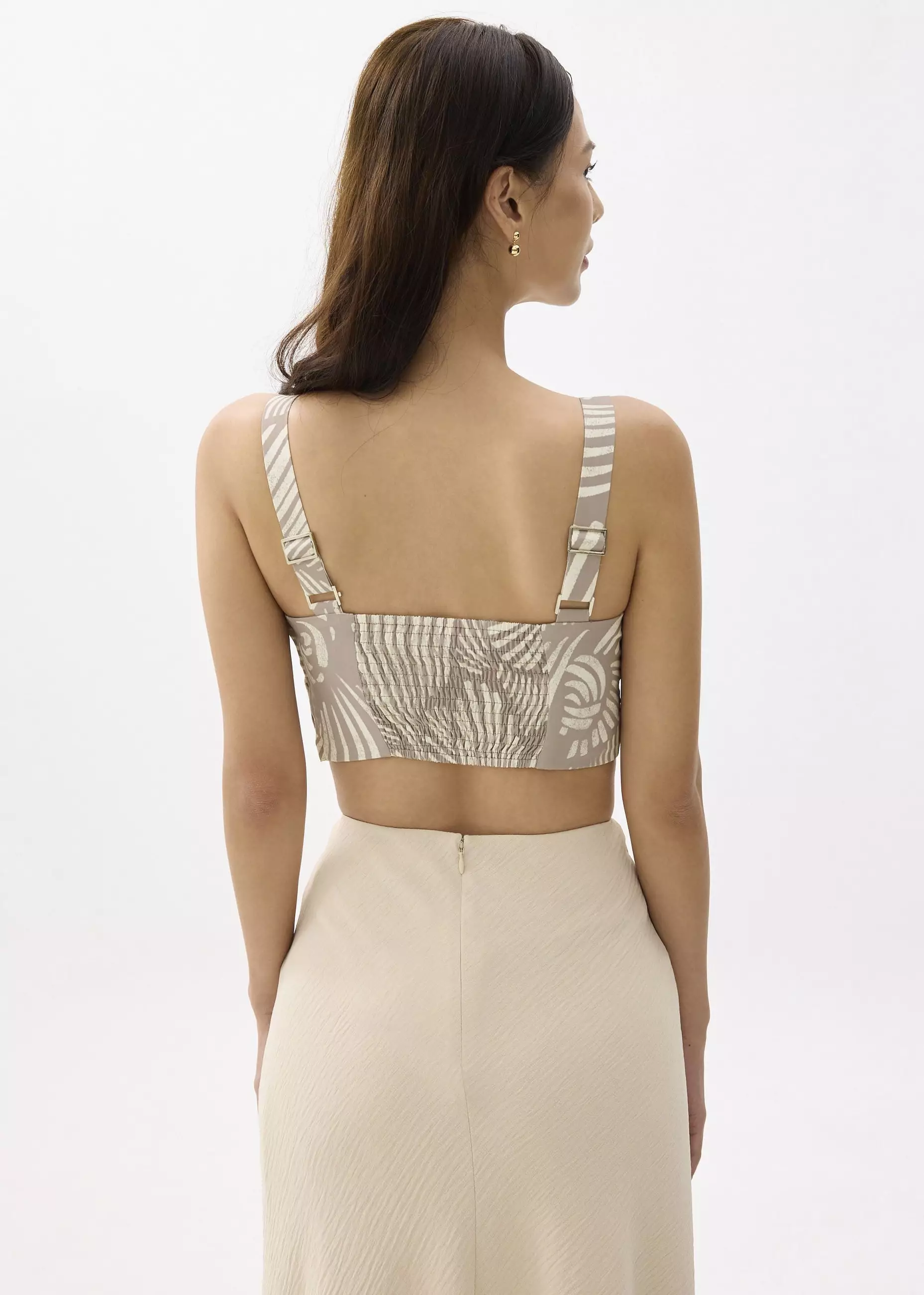 Atasan Wanita - BraFree by LB Cropped Bustier Top in Kekana