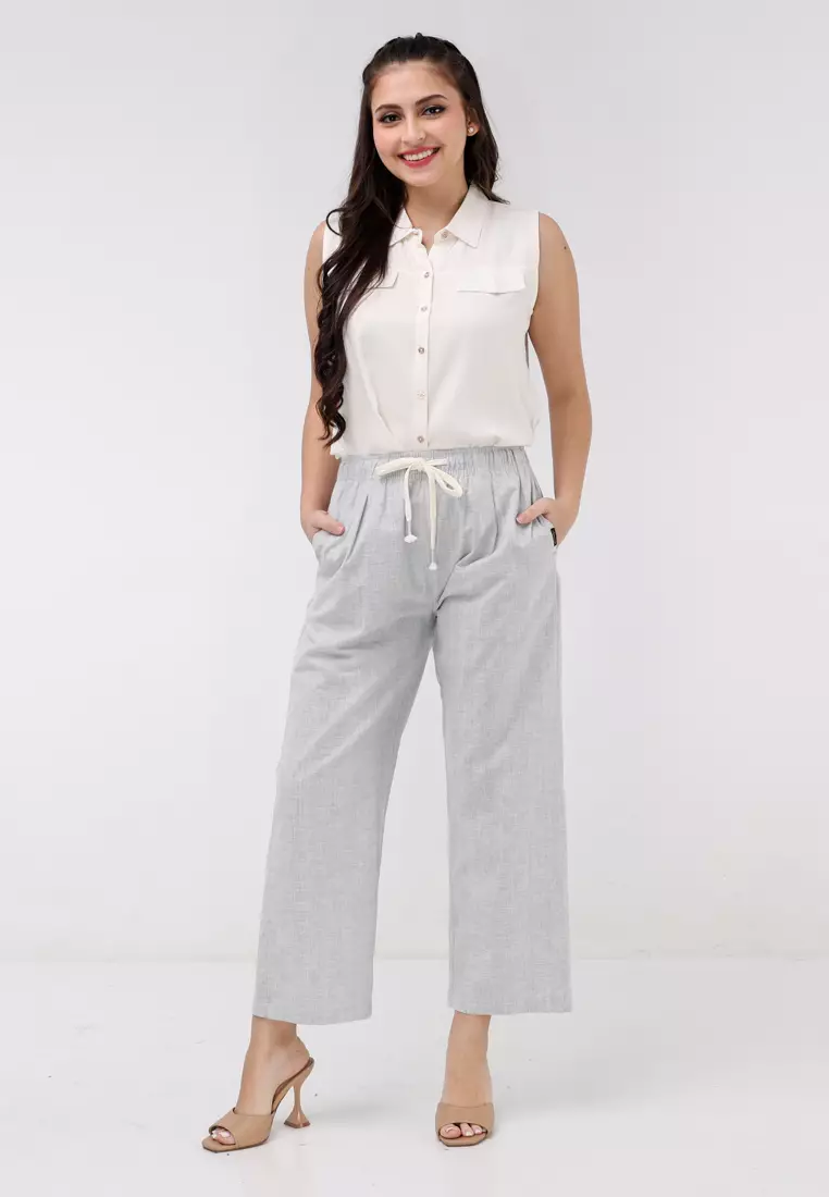 Wide Leg Trousers