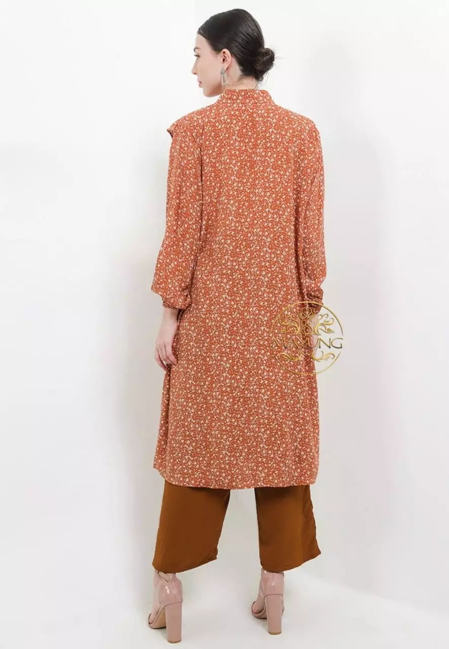 Fealofa Jingga Setelan Celana Premium MYA