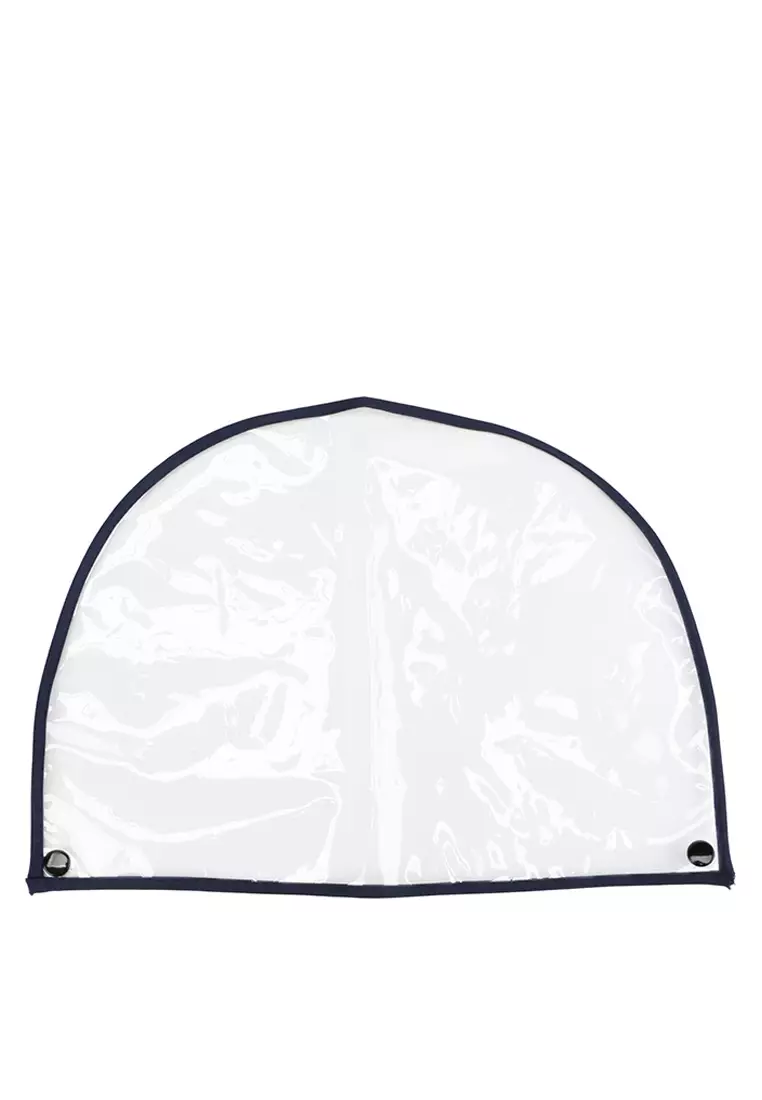 AMA59 topi corona baseball faceshield unisex logo thirdday navy