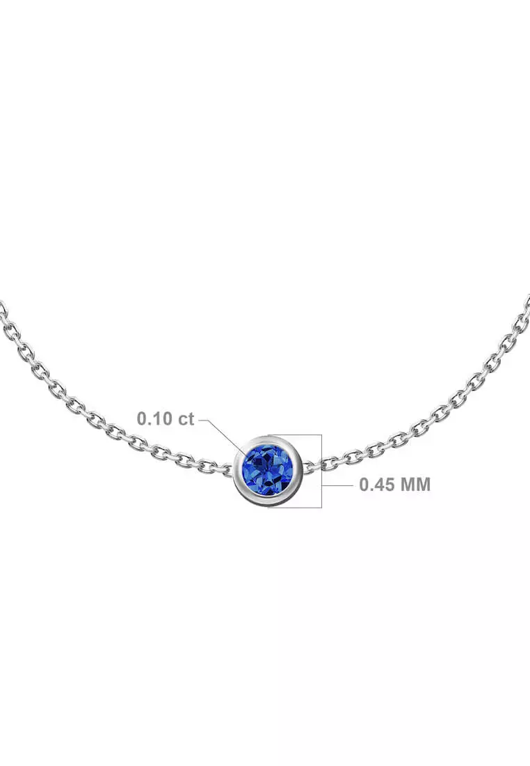 Buy Aquae Jewels Bracelet My BirthStone 18K Gold White Gold