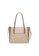 Valentino Creations beige Sabrine Color-block Handbag 35EF9AC886DD84GS_3