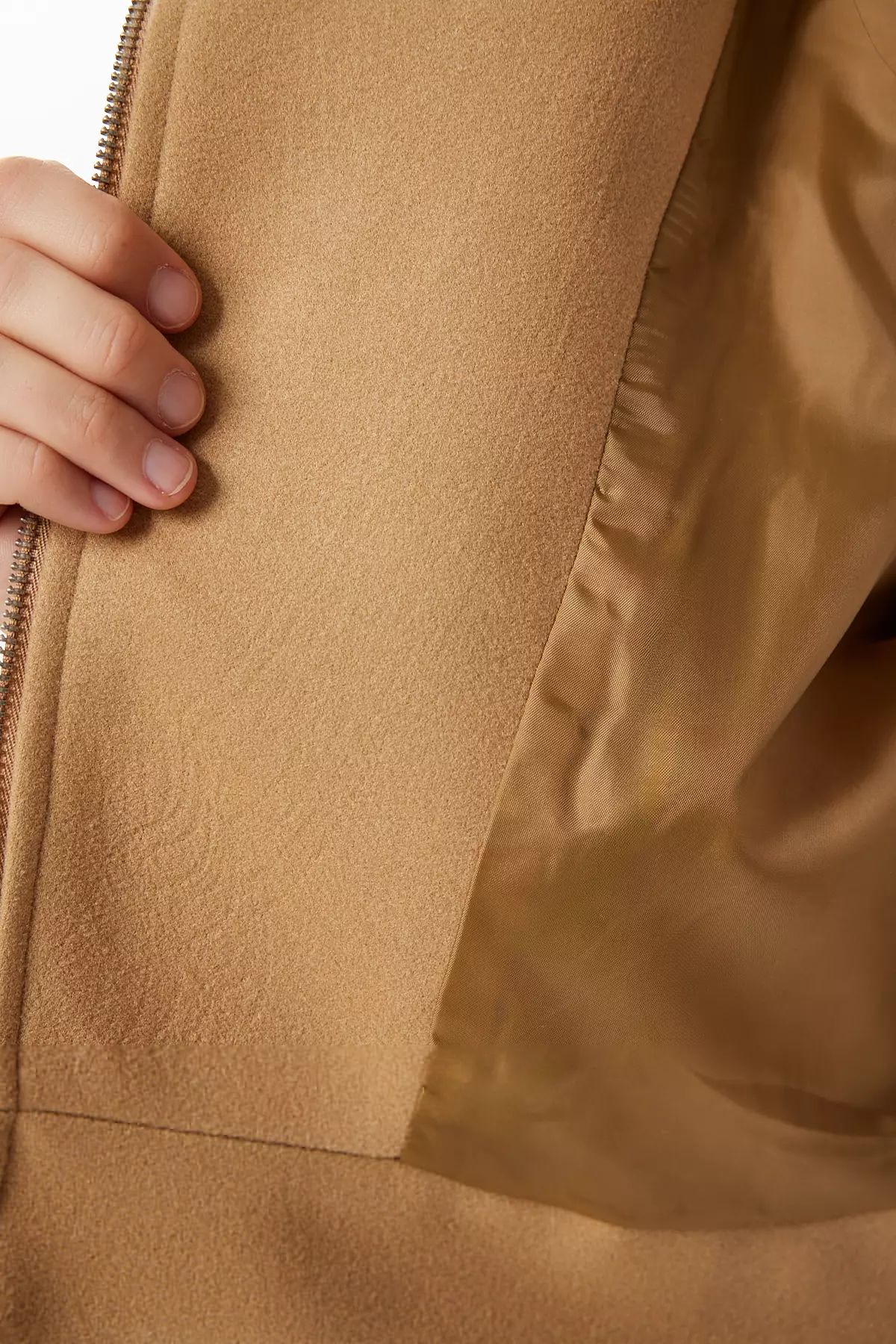 Women's Biscuit Pocket Short Cashew Jacket Dd01372