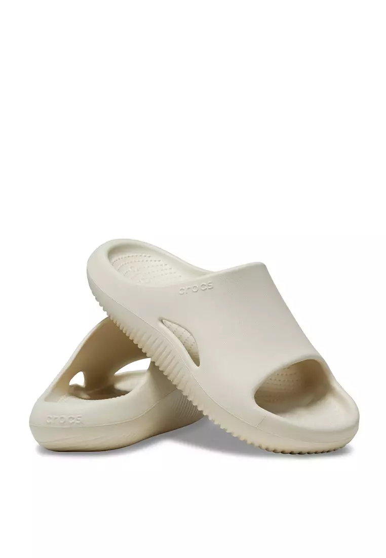 Crocs Unisex Mellow Recovery Slide - Bone