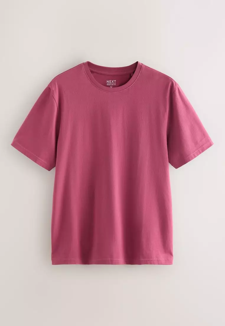 Essential Crew Neck Cotton T-Shirt Slim Fit