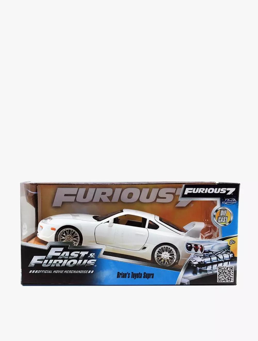 Jada 1995 Toyota Supra White - JAD97375