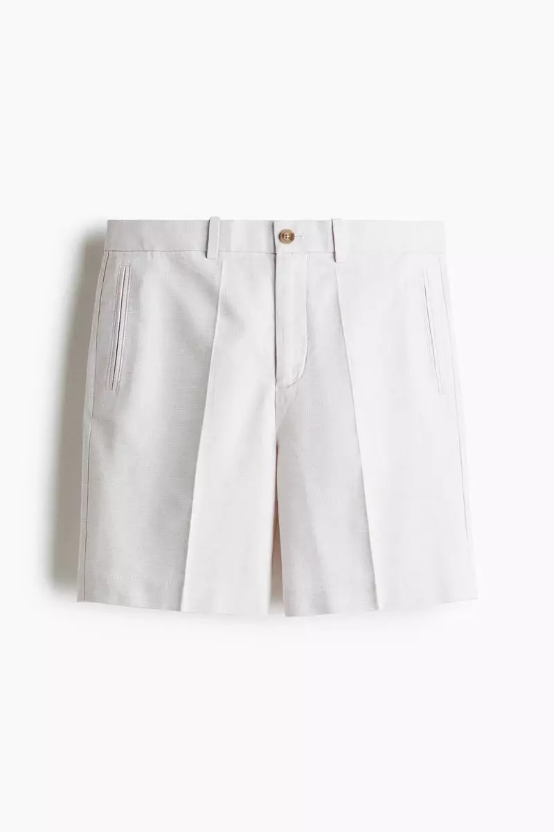 Regular Fit Lyocell-blend chino shorts