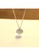 Rouse silver S925 Shiny Geometric Necklace B51DFACD2C72E9GS_4