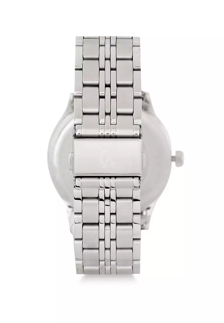 Alexandre Christie Jam Tangan Pria - Silver Blue - Stainless Steel - 8348 MDBSSBU