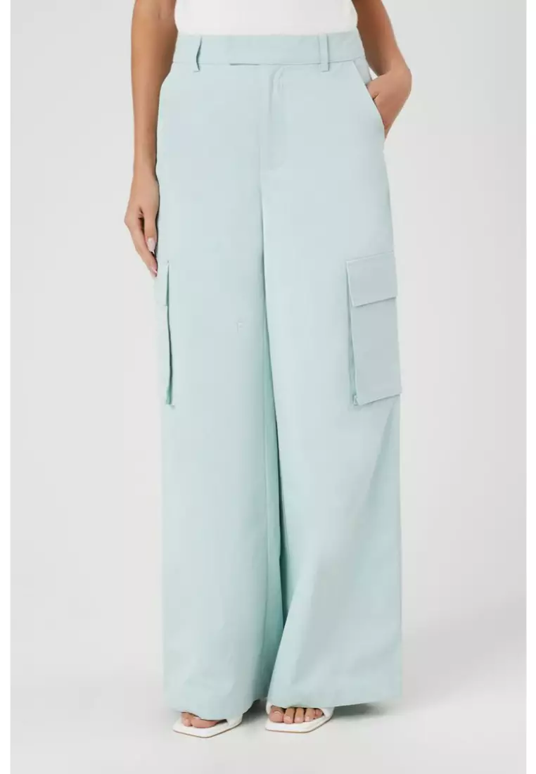 Buy FOREVER 21 WideLeg Cargo Pants 2024 Online ZALORA Philippines
