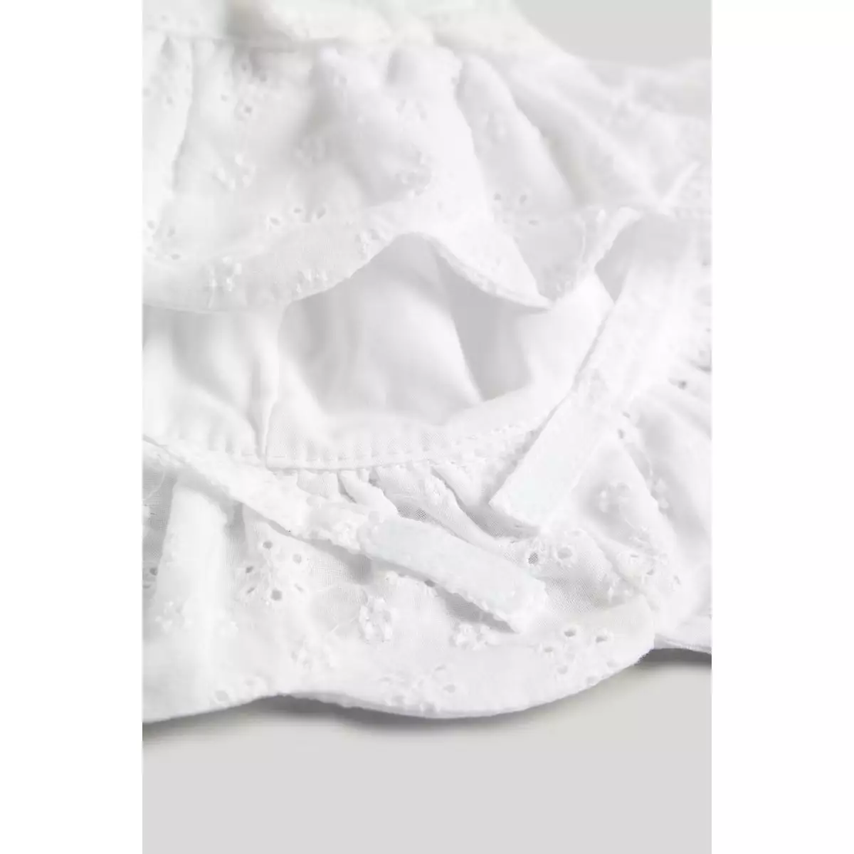 Mothercare White Broderie UPF50+ Sun Hat - Topi Bayi Perempuan (Pink)