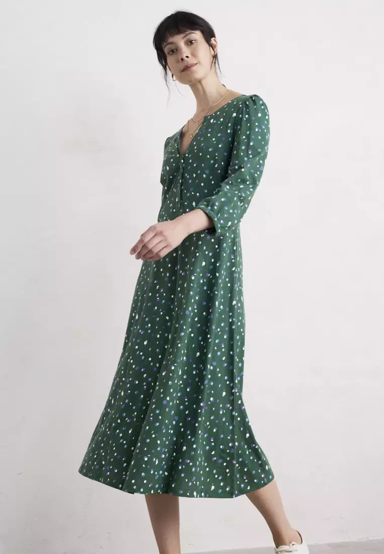 Seasalt Cornwall Green Rosemullion Dress