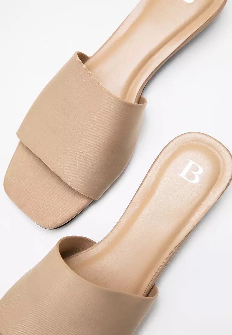 Sophie Ibiza Sandal Wide Strap Beige