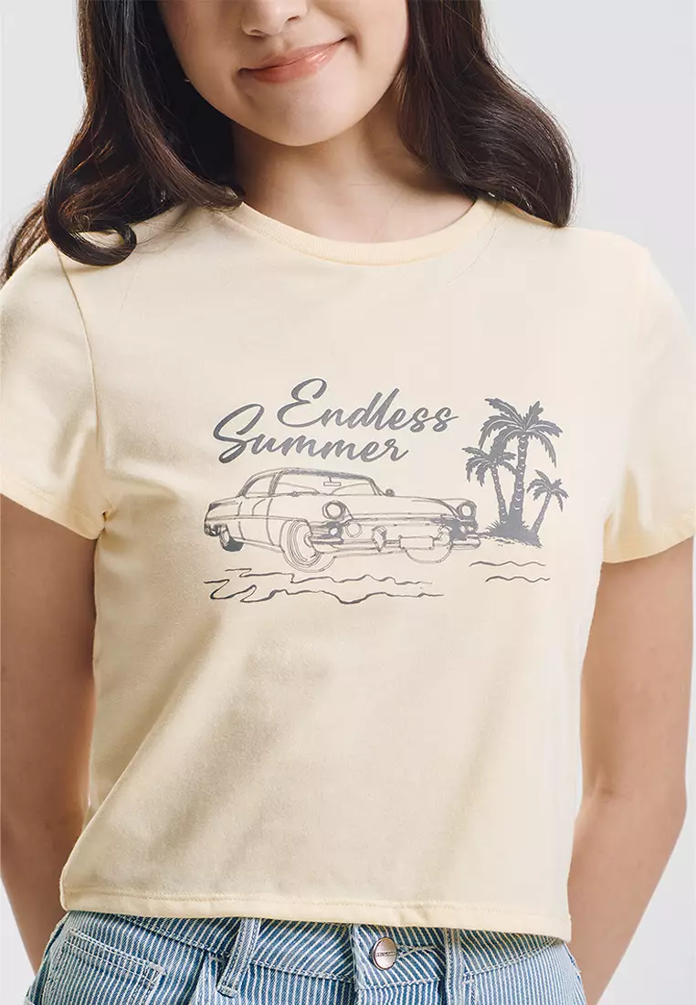 Endless Summer Slim Graphic T-Shirt