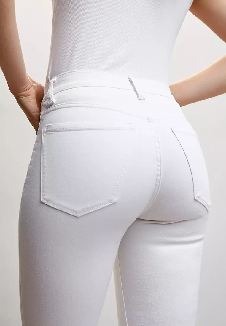 Crop Flared Jeans