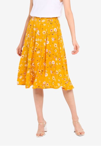 esprit casual skirts light woven