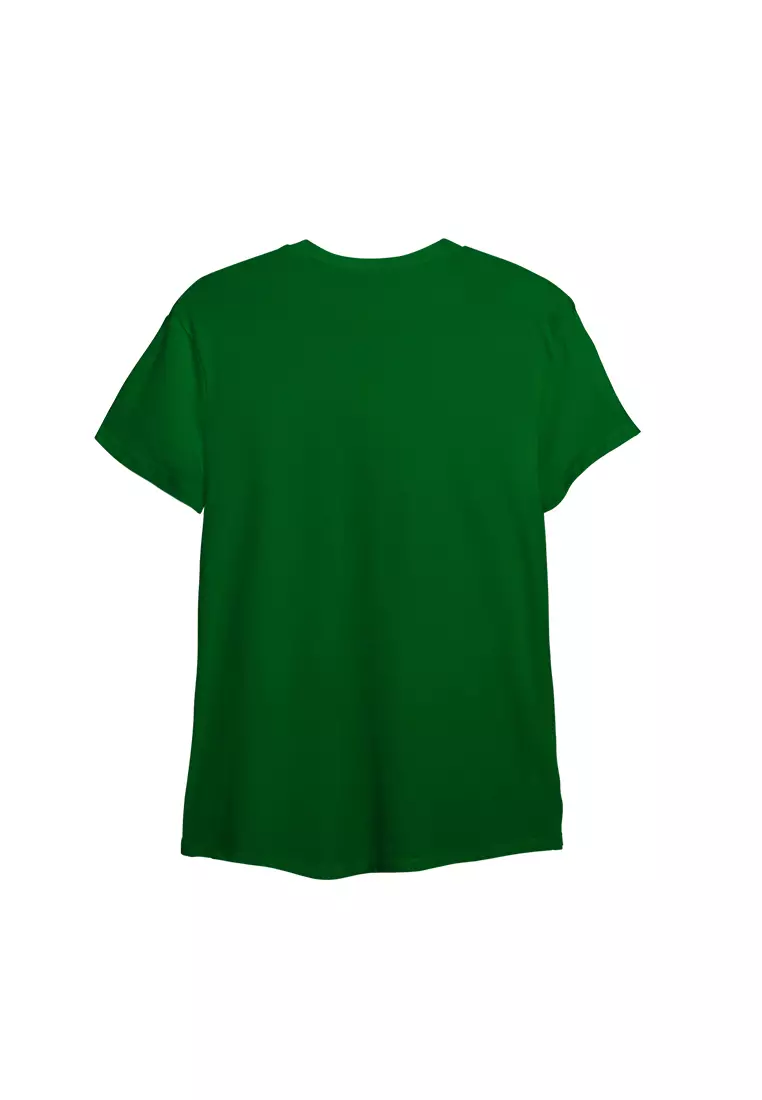 Green crew neck t shirt sale