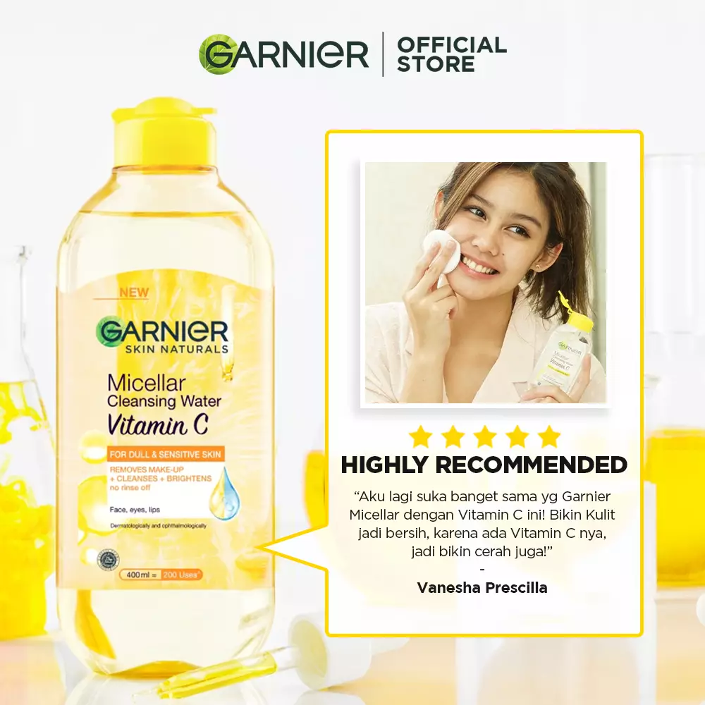 Garnier Micellar Cleansing Water Vitamin C 400 ml