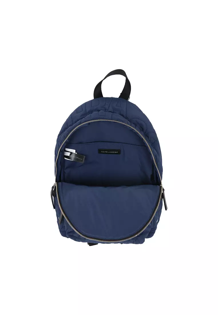 Buy Marc Jacobs Marc Jacobs Nylon Quilted Backpack In Azuire  display picture 1