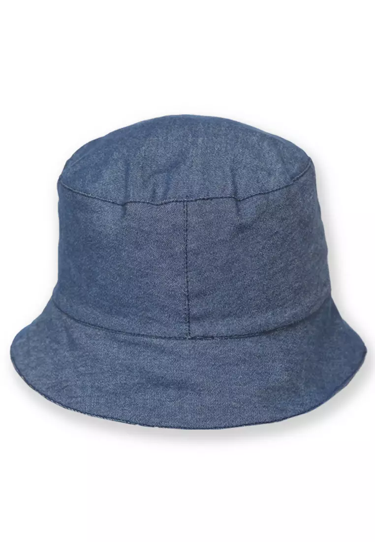 Men Bucket Hat Blue
