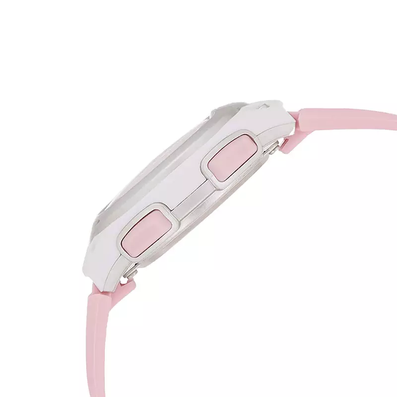 Jam Tangan Wanita Casio General LW-203-4AVDF Digital Dial Pink Resin Band