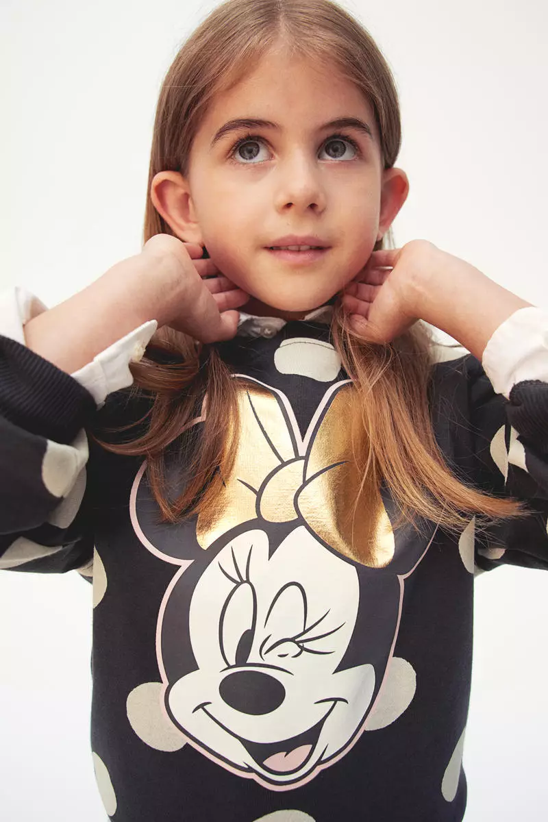 Motif-detail sweatshirt